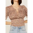 thumbnail image 2 of Free People Womens Beatrice Smocked Floral Pullover Top, 2 of 4