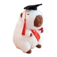 thumbnail image 5 of MERIGLARE Capybara Doll, Stuffed Animals, Home Decoration, Plush Capybara Toy, Plush Toy, Toys for Graduation Gifts, Parties, Collectibles for Children White, 5 of 8