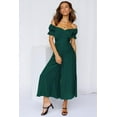thumbnail image 3 of CoCozhu Women's Casual Ruffle Off Shoulder Sleeveless High Waisted Loose Long Wide Leg Jumpsuit Rompers Summer Beach Outfits, 3 of 7
