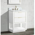 thumbnail image 2 of Avanity Allie-V24-G Allie 24" Single Free Standing Wood Vanity Cabinet Only - White, 2 of 5