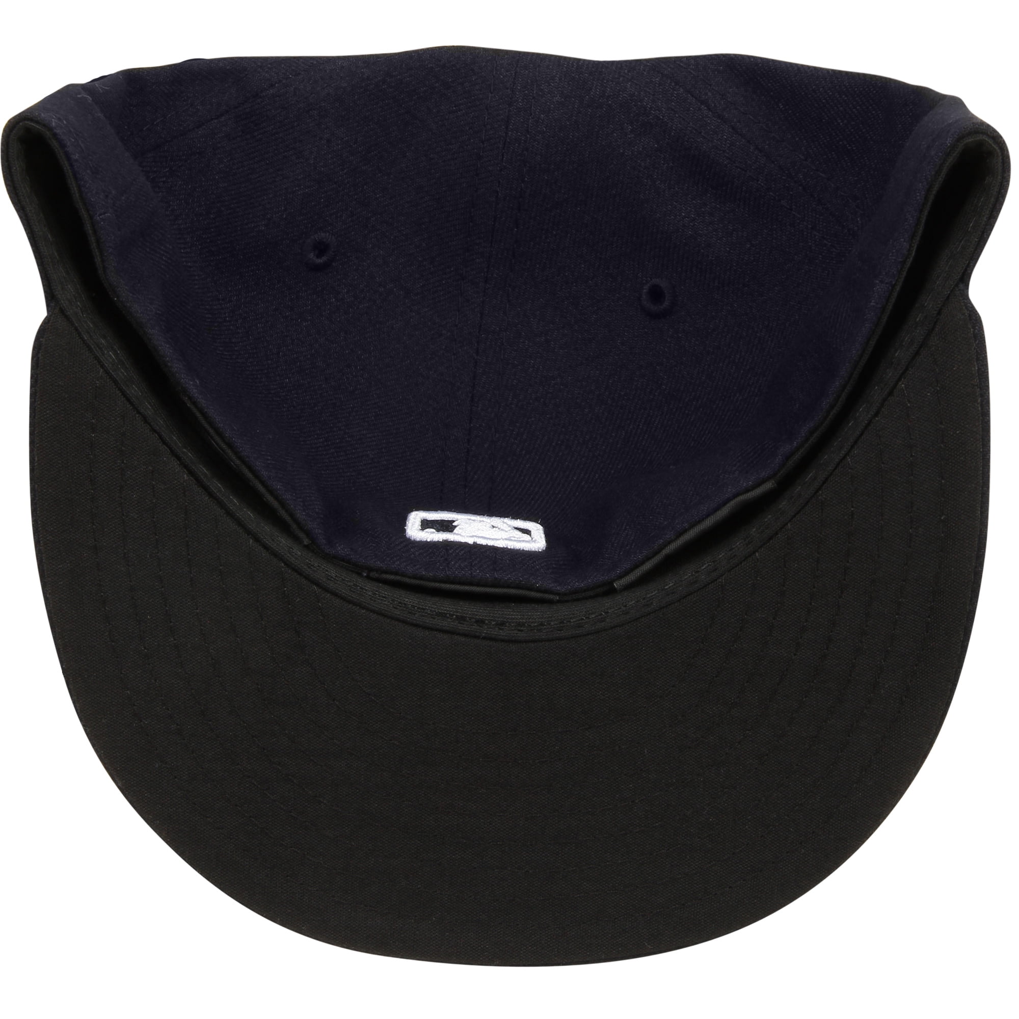 New Era, Men's Fitted Hat, 7 3/4 Navy, Embroidered Logo - Walmart.com
