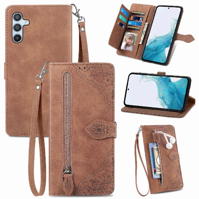 Funda billetera anti-golpes para GANGXUN Samsung Galaxy A56 5G , ideal para día a día y trabajo
