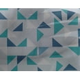thumbnail image 5 of oneOone Georgette Viscose Light Dusty Blue Fabric Geometric Sewing Fabric By The Yard Printed Diy Clothing Sewing Supplies 42 Inch Wide, 5 of 6