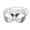 A003- Silver, variant on Rainbow Masquerade Mask for Women, Cat Eye Half Face Venetian Mask for Masquerade Party, Prom, Mardi Gras, Halloween Event, 1 Pack