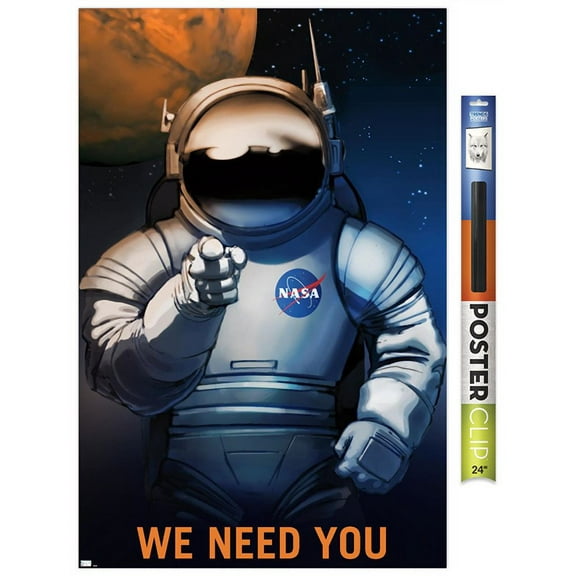 NASA - We Need You Wall Poster, 22.375" x 34"