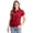 Cardinal Red, variant on LCK08685 Advantage Eco Tri-Blend Pique Womens Polo-Liberty Navy-S