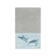 thumbnail image 5 of Authentic Hotel and Spa  Turkish Cotton Turtles Embroidered Light Grey 3-piece Towel Set, 5 of 5