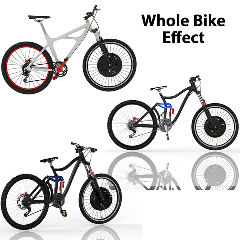 Full Suspension Mountain Ebike Conversion Kit Mtb Integrated