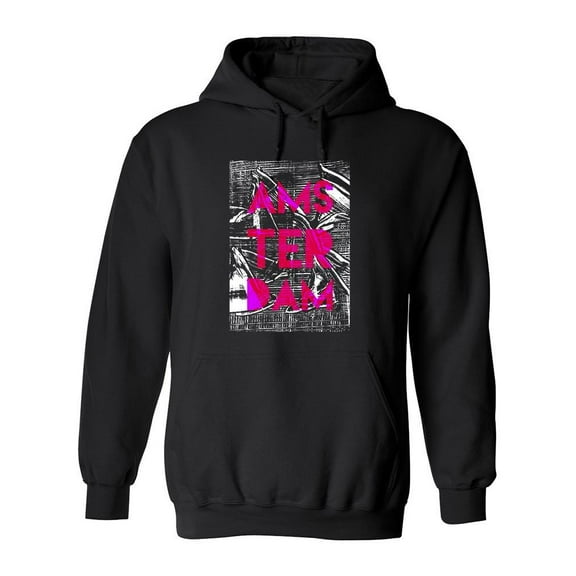 Amsterdam Urban Emblem Hoodie Men -Image by Shutterstock, Male Large