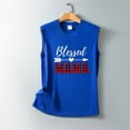thumbnail image 4 of Birdeem Mode Femmes Imprimé Col Rond Sans Manches Tunique Tee Tops, 4 of 5