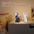 thumbnail image 6 of Halloween Decorations Resin Dog Cat Figurine, Halloween Decor Spooky Animal Statue Ornament for Dia De Los Muertos Style Display,Holiday Decoration for Party Tabletop Display, Home Decor, 6 of 6