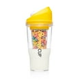 thumbnail image 1 of Vaso de cereales portátil The CrunchCup XL Amarillo, 1 of 3