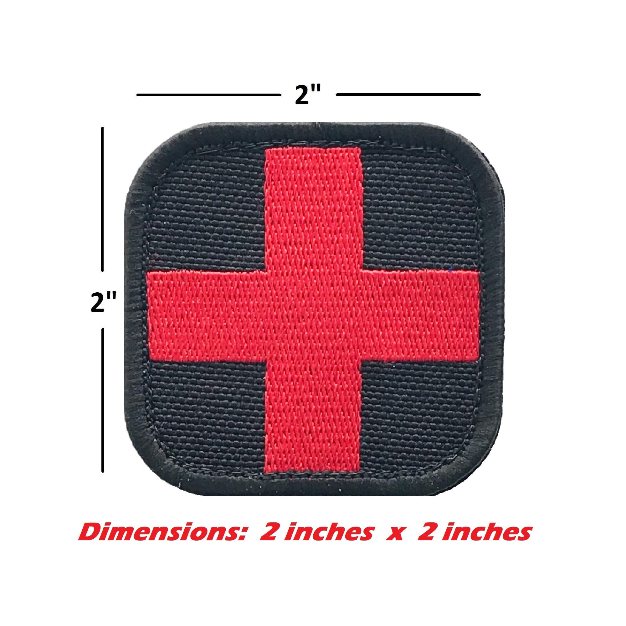 MEDIC PATCH FIRST AID 1ST AID MEDICAL TRAUMA VELCRO® ID PATCH MULTICAM LOW VIS 