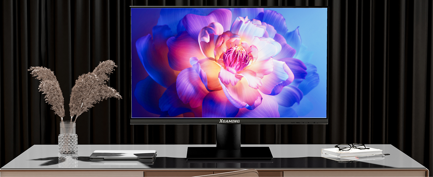 Memzuoix TMDTMD24S1 Ultra-thin 24inch 100Hz Computer Monitor, FHD 1080P LCD
