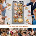 thumbnail image 2 of Extra Large Food Warming Mat 580W (XXXL 40"X15"), Electric Warming Tray Silicone Food Warmers for Parties Buffet with Insulated M, 2 of 9