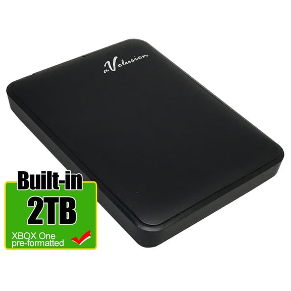 Avolusion 2TB USB 3.0 Portable External Gaming Hard Drive (Design for Xbox One S, X and Pre-Formatted) HD250U3-Z1-2TB-Xbox