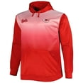 thumbnail image 2 of Men's Red Cincinnati Reds Fade Sublimated Fleece Pullover Hoodie, 2 of 3