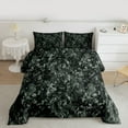 thumbnail image 2 of Feelyou Men Rustic Camo Full Size Comforter Sets, Green Abstract Bedding Sets, 3pcs, 2 of 8