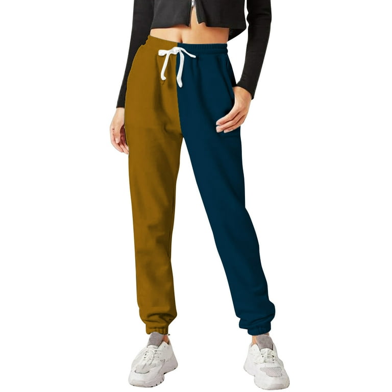 wofedyo Sweatpants Women, Women's Bottom Sweatpants Joggers Pants Workout  High Waisted Yoga Pants with Pockets Sweat Pants for Womens Women's Pants