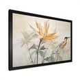 thumbnail image 2 of Designart "Simplistic Birds of Paradise" Birds Of Paradise Picture Framed Wall Art Prints, 2 of 5
