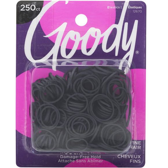 Goody® Black Polybands, 250 CT