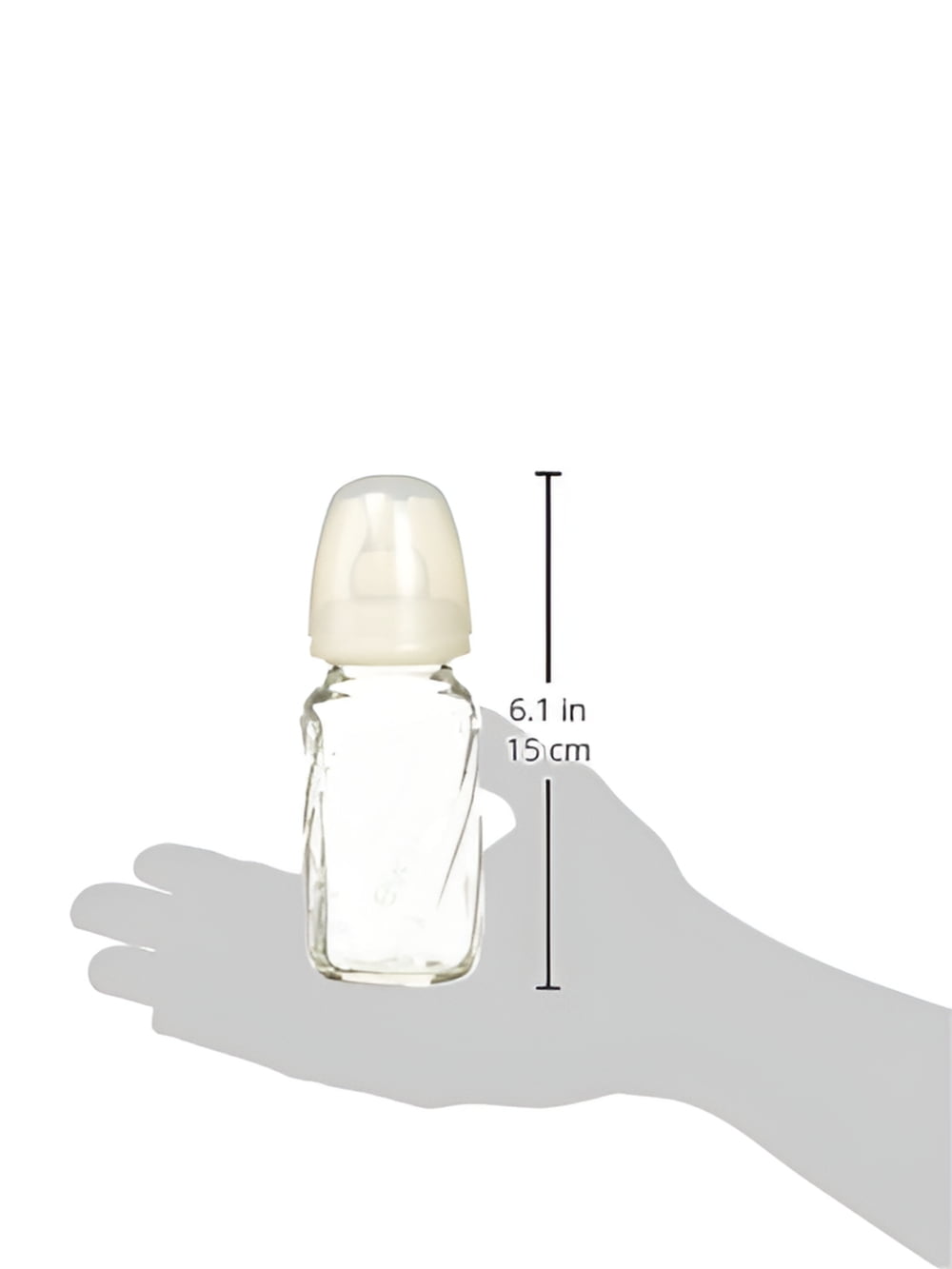 Evenflo Feeding Vented + BPA-Free Glass Baby Bottles, 4oz, Clear, 6ct -  Walmart.com