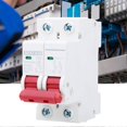 thumbnail image 3 of 6pcs DZ47-63Z DC500V 2P MCB Circuit Breaker Photovoltaic Air Switch Overload Leakage Circuit Protector32A, 3 of 3