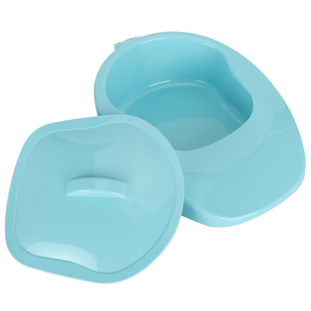 Plastic Toilet Bowl, PP Bedpan, Fit The Skin Thick Stable For Bedridden