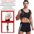 thumbnail image 3 of Men Slimming Body Shaper Gynecomastia T-shirt Compression Posture Corrector Vest 2023 New, 3 of 5