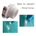 thumbnail image 2 of 2Pack W400BWHP GW9530 Free Rotating Vacuum Lock Replacement for Suction Pool Cleaners Safety Wall Accessories, 2 of 5