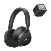 Soundcore by Anker Space One with USB C charger, Active Noise Cancelling Headphones, 2X Stronger Voice Reduction, 40H ANC Playtime, App Control, Comfortable Fit, Clear Calls, Bluetooth 5.3