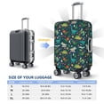 thumbnail image 4 of Hirioo Christmas Dinosaur colorful for Elasticity Suitcase Cover (No luggage Included) Durable Luggage Protector Fits 18-32 Inch Luggage-Medium, 4 of 7