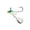 Green, variant on 7g Jig Head Hook with Spinner Blade Soft Bait Weighted Fishing Hook Fish Head Lead Hook Lure Accessory for Freshwater
