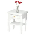 thumbnail image 1 of Meuble Jouet, Mini Table de Chevet, Mini Chambre Blanche Enfants pour Cadeaux Jouets de Jeu, 1 of 8