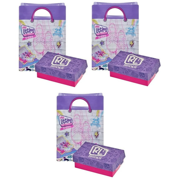 Shopkins Real Littles Sneakers (Bundle of 3 Mystery Packs)