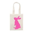 thumbnail image 4 of Easter Bunny Canvas Bag,Easter Gift Bags,Large Easter Bags with Handles,Canvas Easter Egg Bunny Treat Bags for Kids,Trick Bags Easter Kids Party Favor Supplies, Tote Bag Easter Basket Bags, 4 of 8