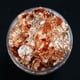thumbnail image 3 of Monstrate Festival de hojas de papel de aluminio dorado, postre de vacaciones, dulces, muffins, copos, platos portátiles para el hogar, café, bebida, Artesanía Cobre Monstrate HA004194-03, 3 of 6