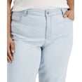 thumbnail image 3 of Style & Co. Women's Mid Rise Curvy Cuffed Capri Jeans Sedona Plus Size 18W, 3 of 7