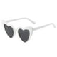 thumbnail image 1 of Gafas de sol con forma de corazón para mujer, modernas gafas de sol con forma de ojo de gato, estilo vintage, retro, bonitas y lindas, 1 of 5