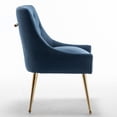 SEYNAR Modern Velvet Dining Chairs Set of 4, Upholstered Accent Chair ...