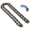 Oregon PowerSharp® Chain and Stone, 18". 18" 62 drive link replacement self sharpening Saw Chain for Oregon chainsaw CS1500 (Includes sharpening stone)