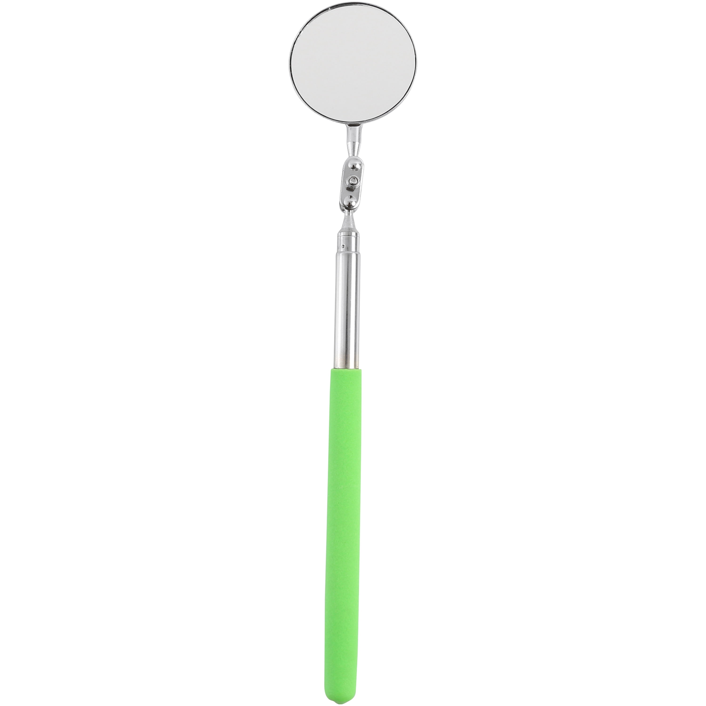 Hyper Tough 2-Inch Telescoping Inspection Mirror with Ergonomic Soft Grip