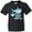 AB-Black, variant on My Great Aunt Loves Me with Cute Sharks Youth T-Shirt