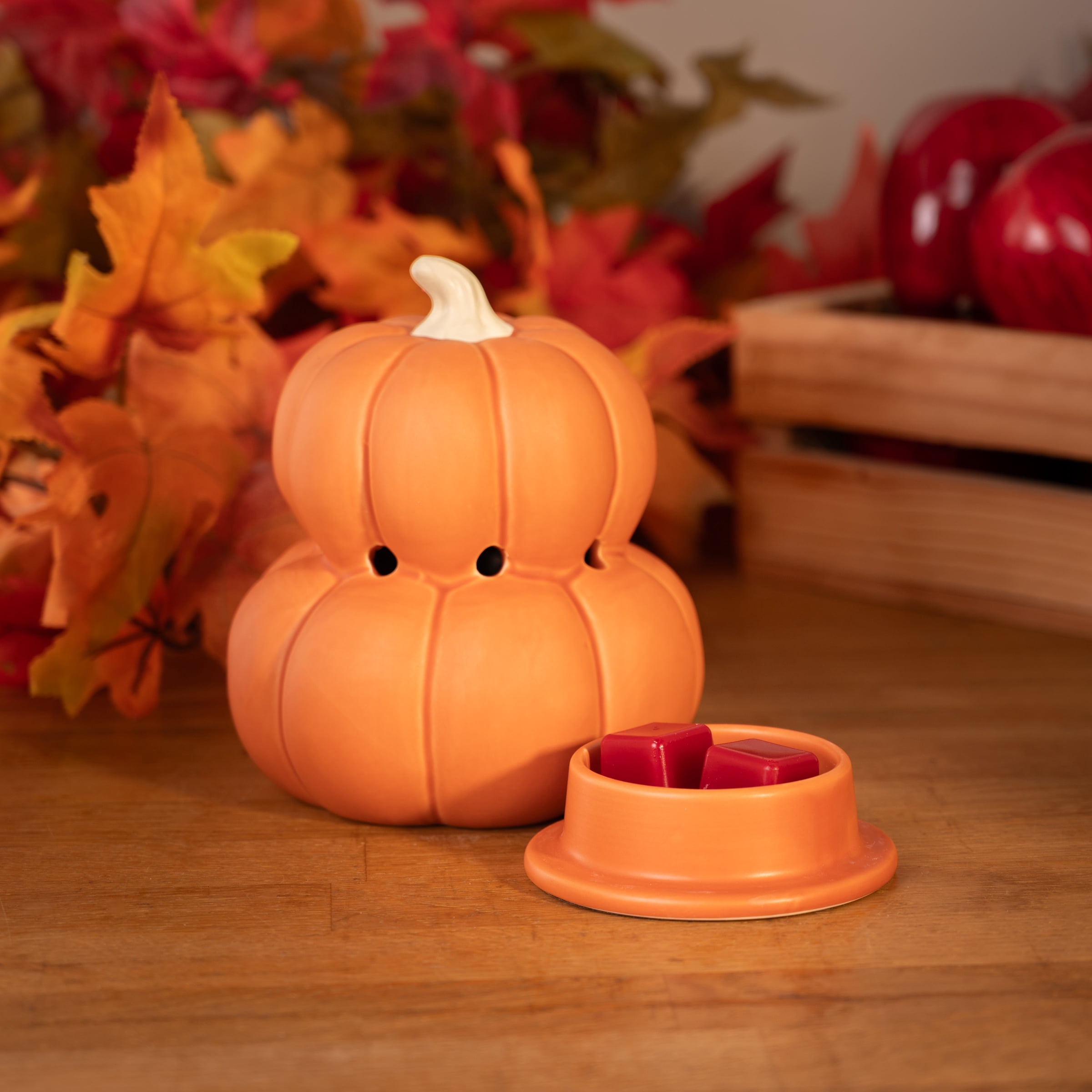 Better Homes & Gardens Double Orange Pumpkins Full Size Wax Warmer