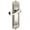 Polished Nickel, variant on Grandeur Winnew_Sd_Na_Rh Windsor Solid Brass Rose Right Handed Single Dummy Door Lever -