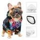 thumbnail image 3 of Fotbe Tropical Palm Leaves Sudadera con Estampado para Perros Pequeños – Suéter con Capucha para Mascotas, Tela Suave de Forro Polar con Bolsillo-X-Large, 3 of 7