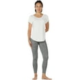 thumbnail image 3 of icyzone Open Back Yoga Shirts for Women - Exercise Workout Tops, Athletic Short Sleeves, Running T-Shirts Loose Fit, 3 of 6