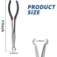 thumbnail image 2 of Spark Plug Removal Tool - High Grade O Ring Nose Spark Plug Pliers with Anti Slip Handle & 11" Extended Design - Car Essentials Spark Plug Boot Removal Tool, 2 of 7
