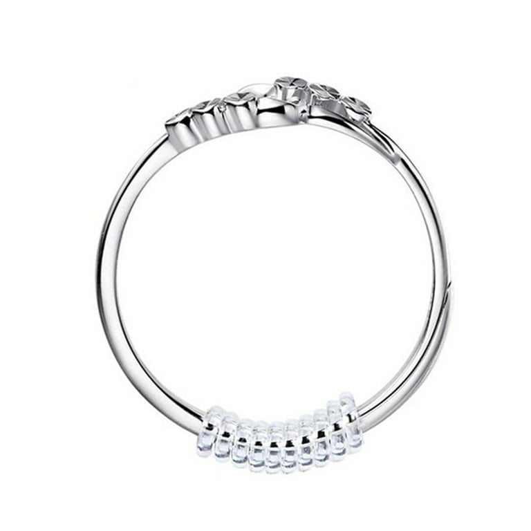 Clear Ring Adjuster for Loose Rings 3mm Ring Size Adjuster for Men and Women, Adult Unisex, Size: One size, Grey Type