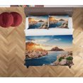 thumbnail image 2 of 3D Sunset Sky Sea Rock Funda nórdica Set Ropa de Cama Funda Nórdica Fundas de almohada 28, 2 of 3